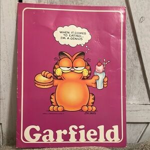 1978 Vintage Garfield Mead Pocket Folders VINTAGE! Jim Davis